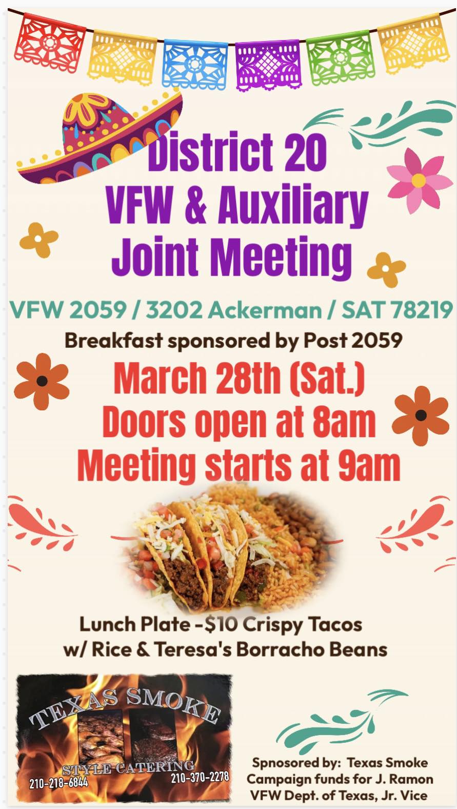 District 20 Joint Meeting March